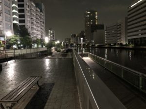 品川の天王洲の夜景